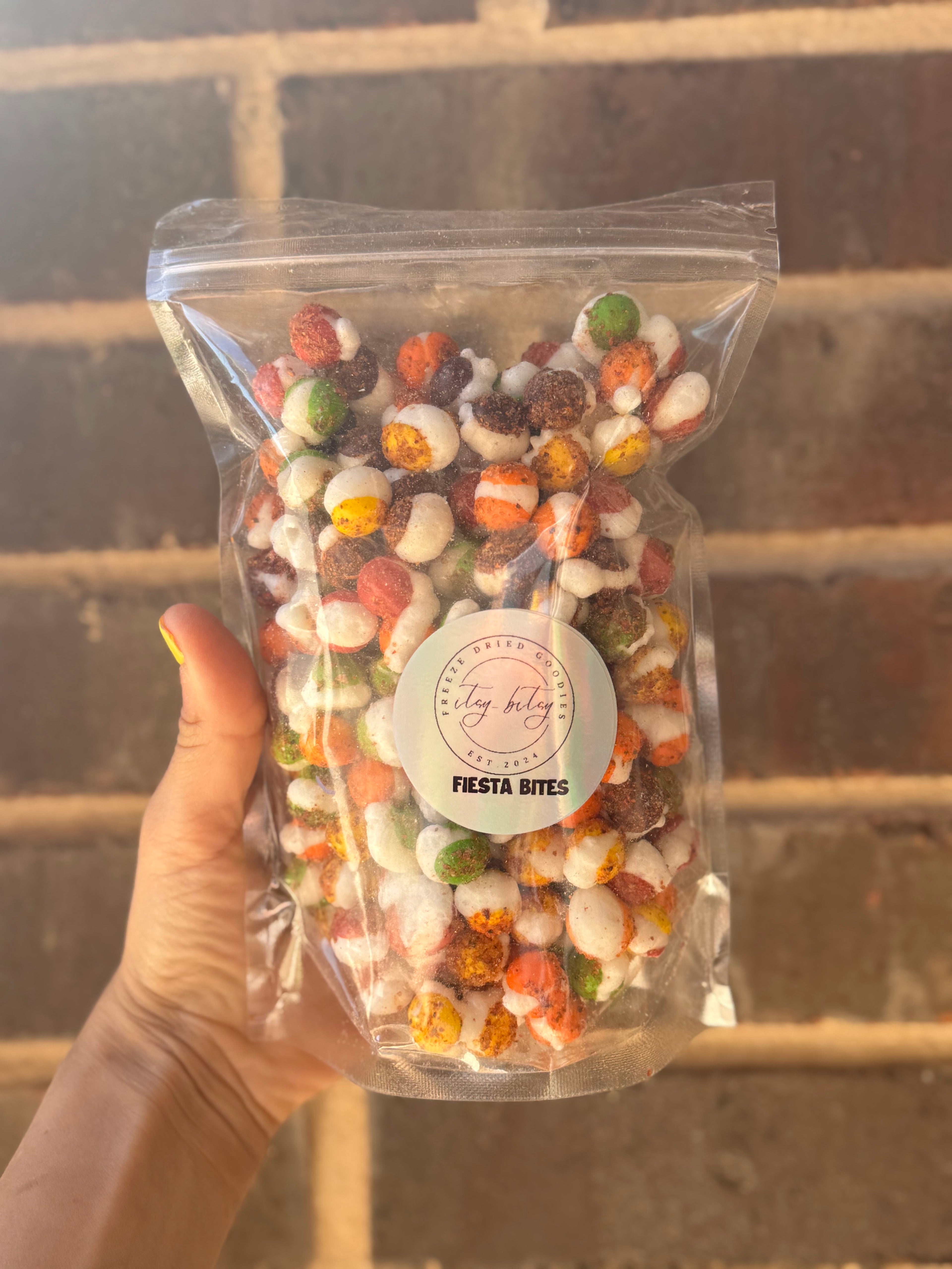 Freeze Dried Fiesta Rainbow Bites ( LARGE BAG)